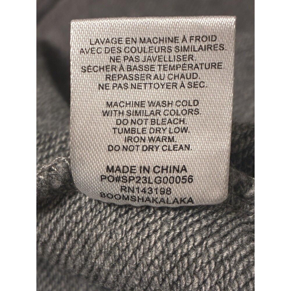 Chubbies Men’s Gray Hooded Jacket Size Large - Picture 7 of 8